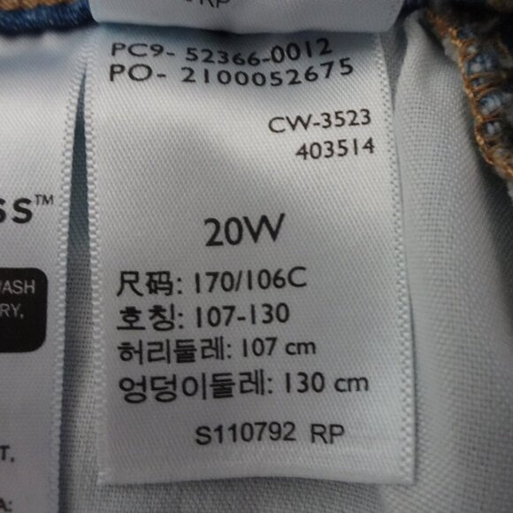 Levi's Shortalls Women's Plus 20W Denim Bib Overalls Cowgirl Festival Country - Picture 10 of 10